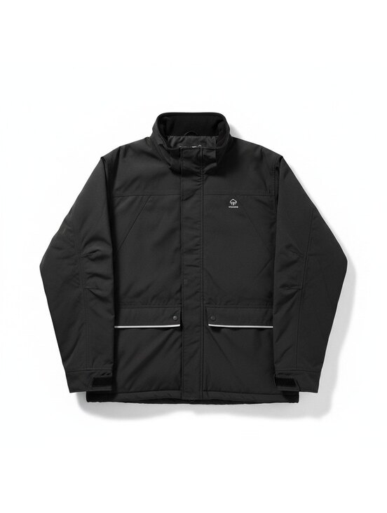 Wolverine Other - Wolverine Mens XXL Black 3M Thinsulate Insulated Work Jacket Full Zip Nylon